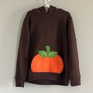 Gymboree Pumpkin Hoodie Sweatshirt